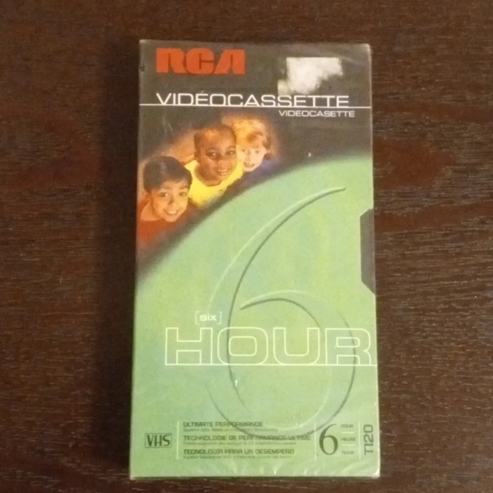RCA 6HR T120 VHS Tape